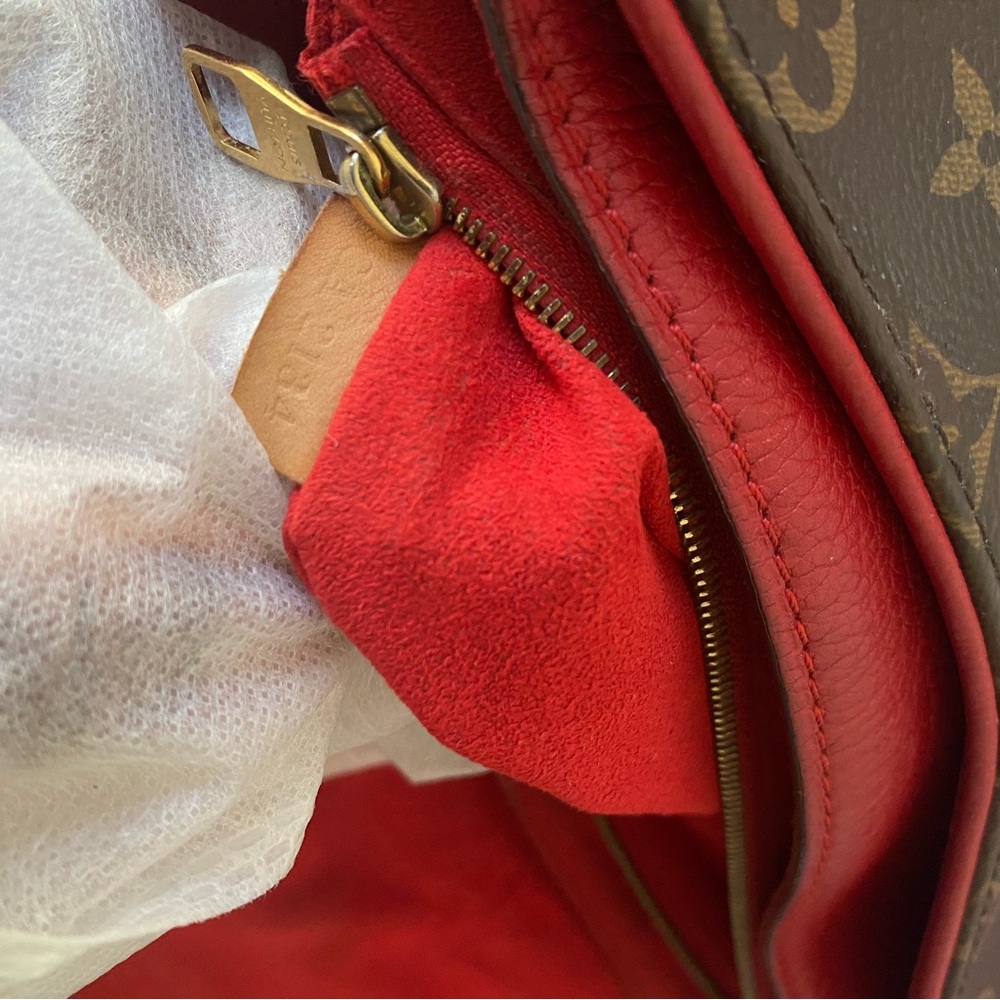Louis Vuitton Brown Monogram Canvas Pallas Chain Shoulder Bag - Picture 13 of 14